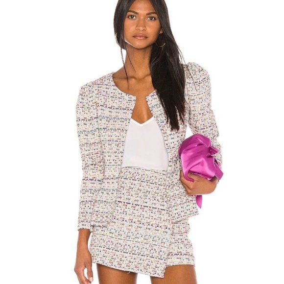 Song of Style Elmo Jacket Top in Rainbow Multi - Picture 12 of 12